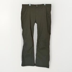 Prana Halle Hiking Pants Women's Size 14 Short Inseam Stretch Zion Cargo Outdoor